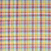 Rainbow Gingham Checkered Cotton Fabric by Keepsake Calico