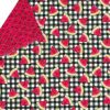 Fabric Traditions Red Watermelon Double Faced Quilted Cotton Fabric