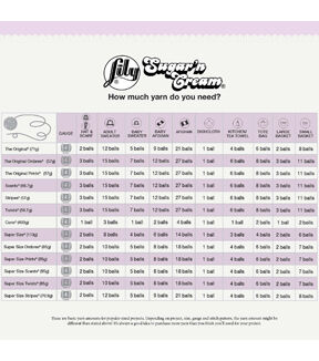 Lily Sugar n Cream Twists Super Size Worsted Cotton Yarn - Image 10