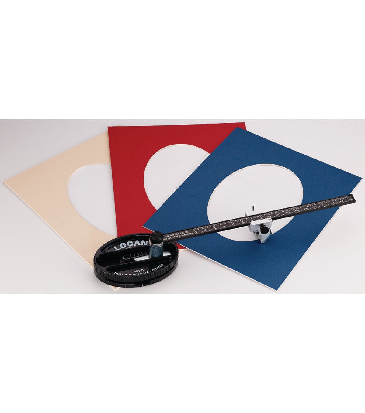 Logan Three Step Oval Circle Mat Cutter - Image 4