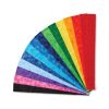 2.5 Brushstroke Bright Cotton Fabric Strips 40pc