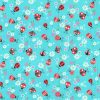 Fabric Traditions Lady Bug Novelty Metallic Cotton Fabric