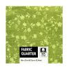 18 x 21 Sage Tonal Floral Cotton Fabric Quarter 1pc by Keepsake Calico