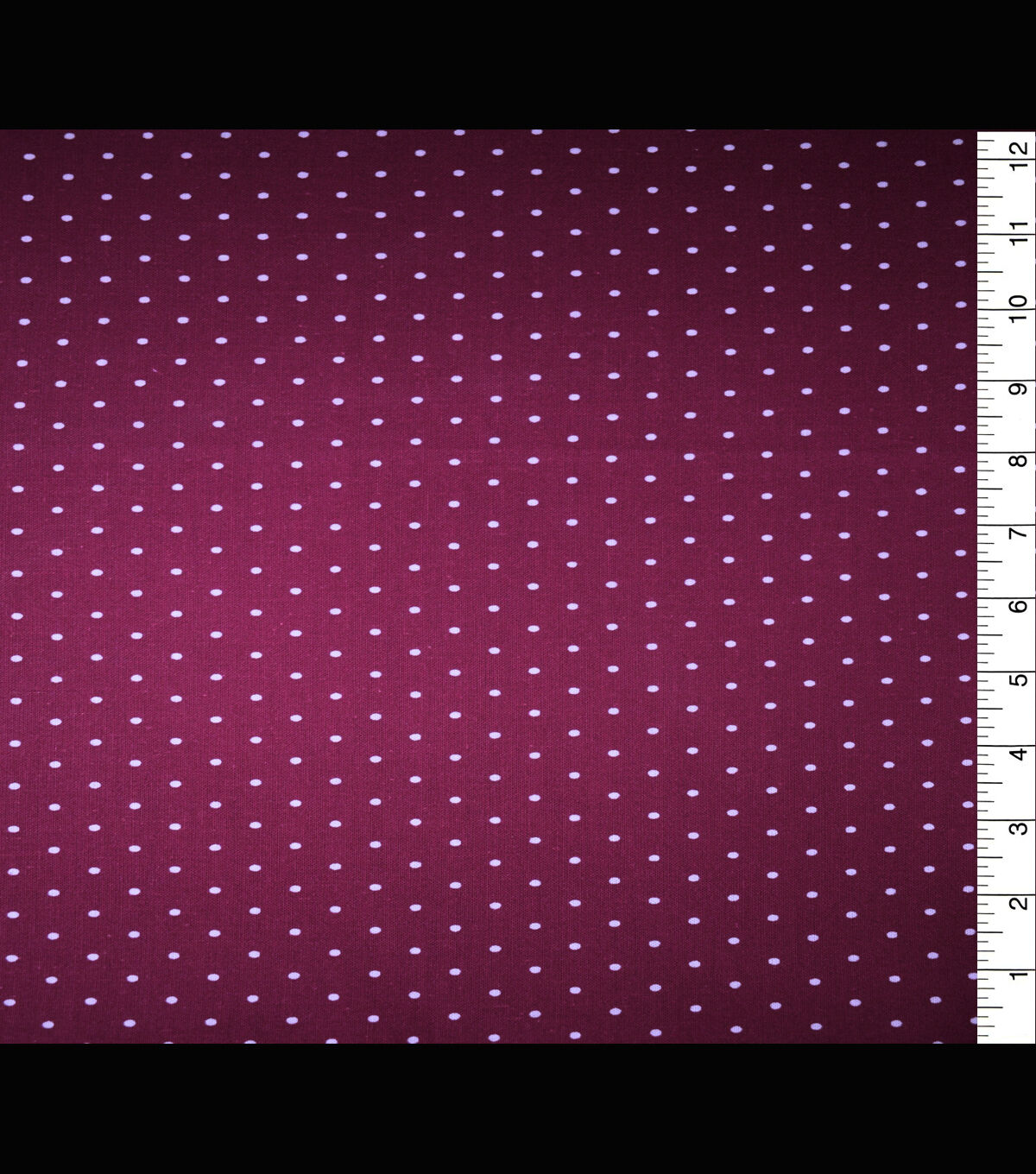 Pin Dots on Beet Red Quilt Cotton Fabric by Quilter s Showcase - Image 2
