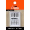 5ct Assorted Sizes Universal Sewing Machine Needles by Top Notch