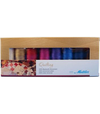 Mettler Cotton Machine Quilting Thread Gift Pack 8pk