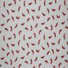 Garden Peppers on White Cotton Fabric by Quilter s Showcase