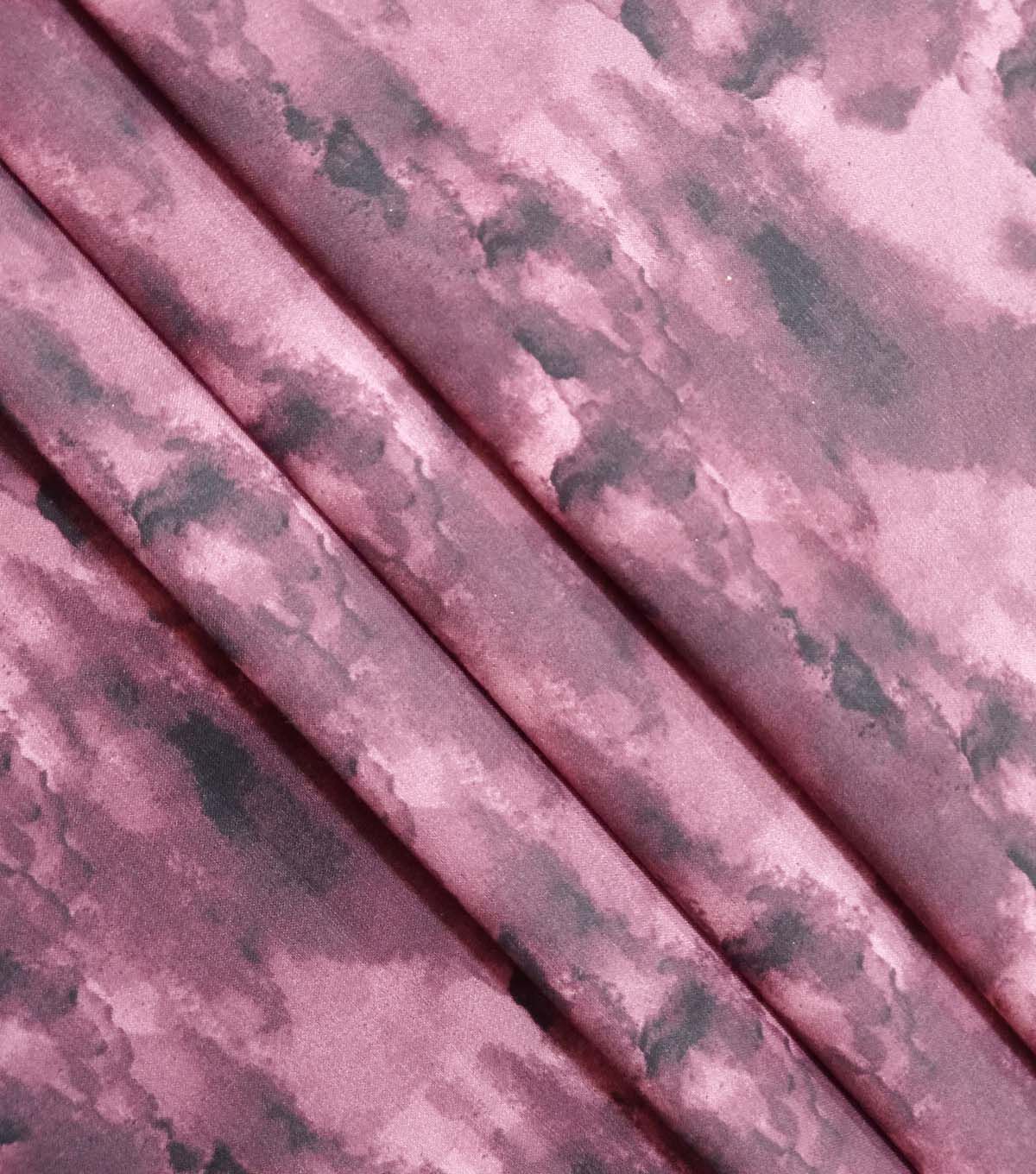 Dark Pink Watercolor Blender Cotton Fabric by Keepsake Calico - Image 3