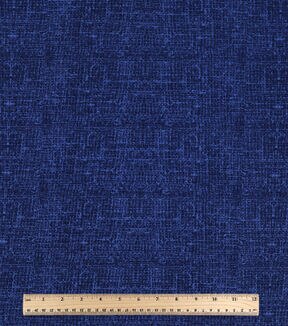 18 x 20 Navy Texture Cotton Fabric Quarter 1pc by Keepsake Calico - Image 3