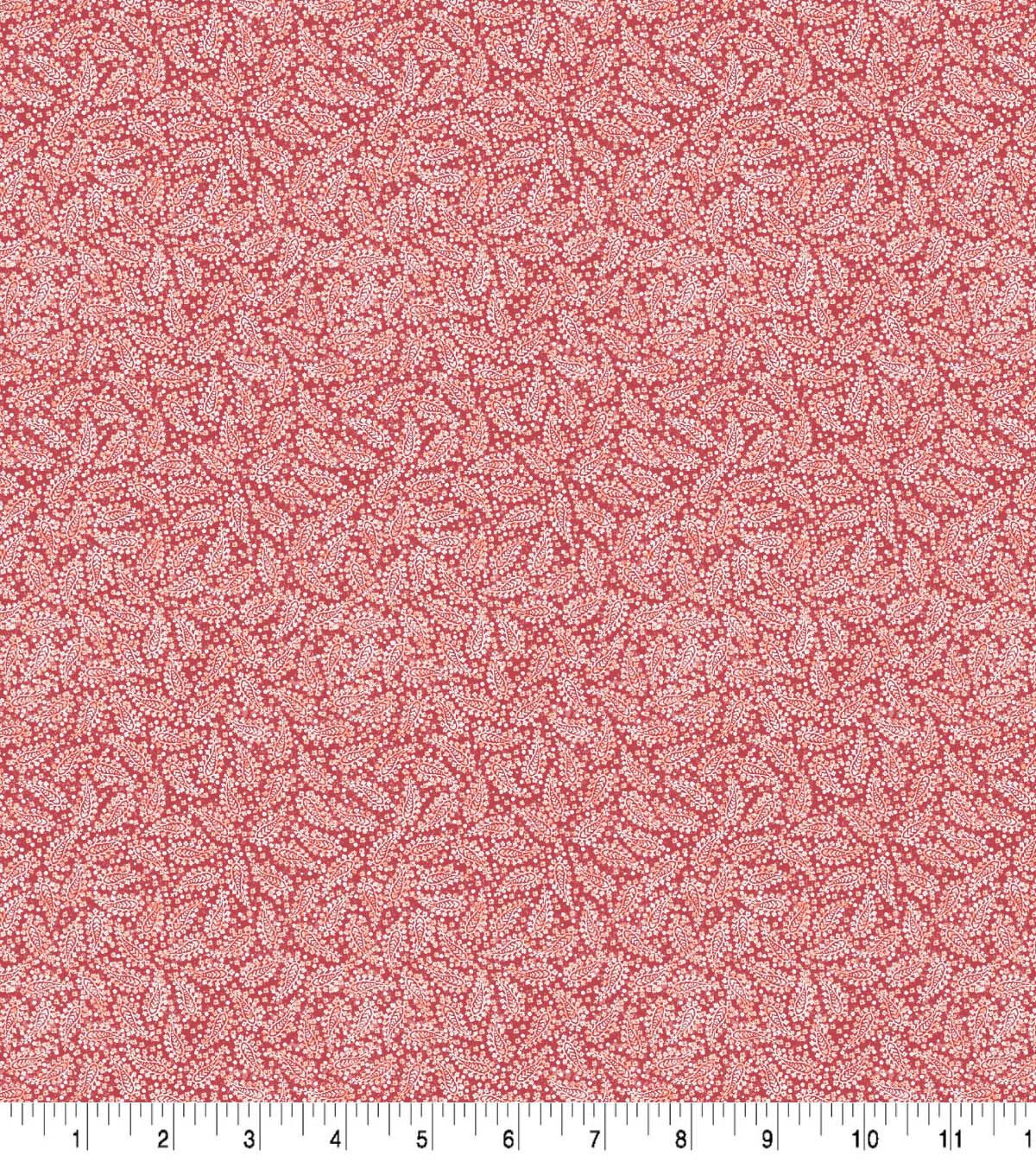 Springs Creative Red Simona Cotton Fabric by Keepsake Calico - Image 2
