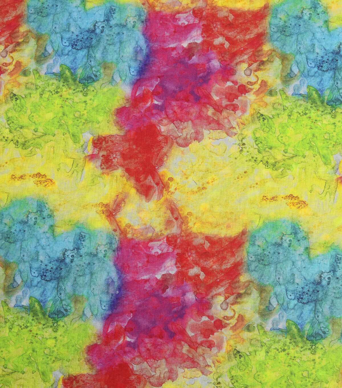 Bright Tie Dye Pattern Quilt Cotton Fabric by Keepsake Calico