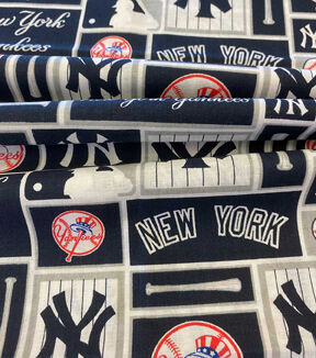 Fabric Traditions New York Yankees Cotton Fabric Patch - Image 3