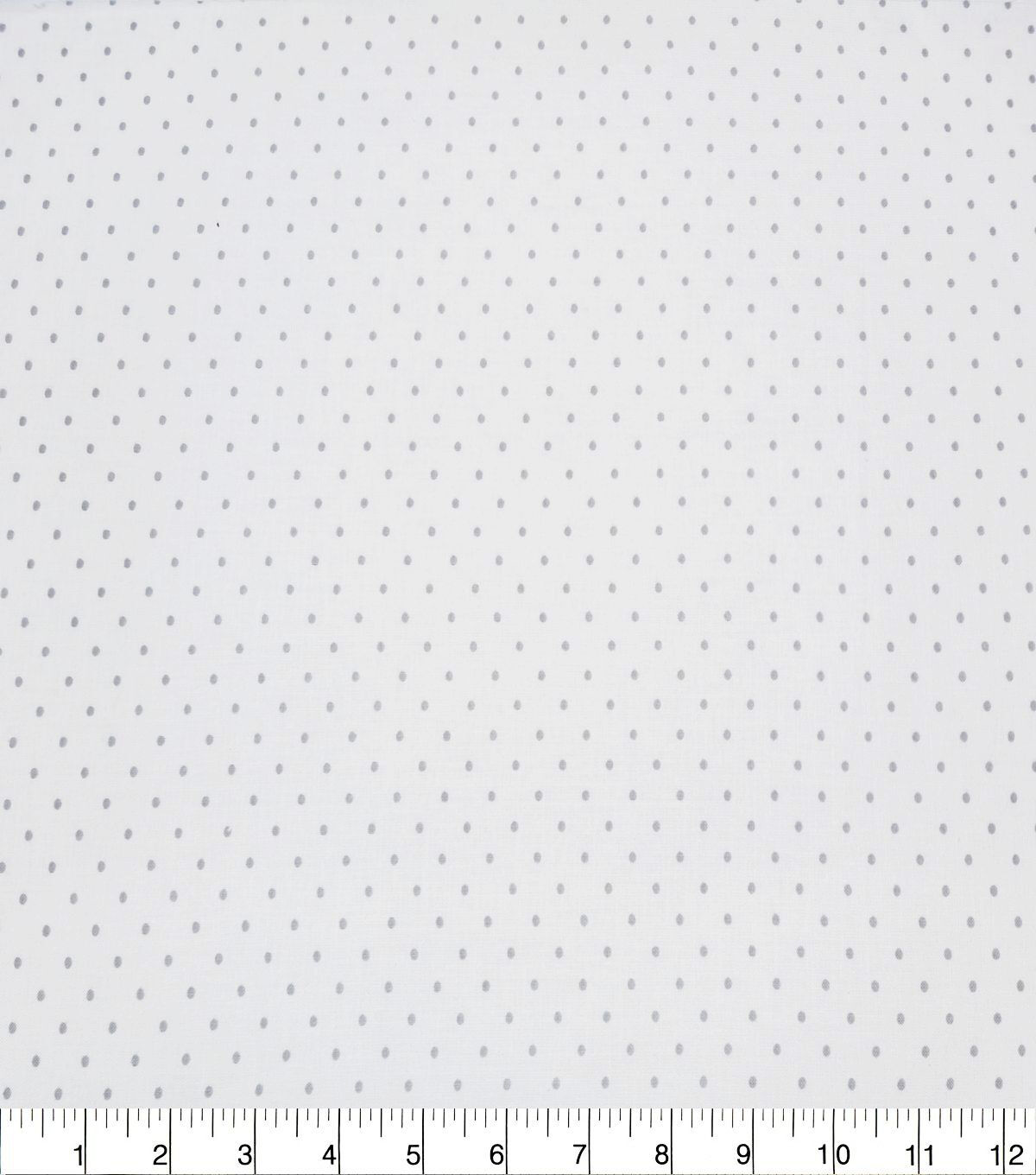 Aspirin Dots on White Quilt Cotton Fabric by Quilter s Showcase