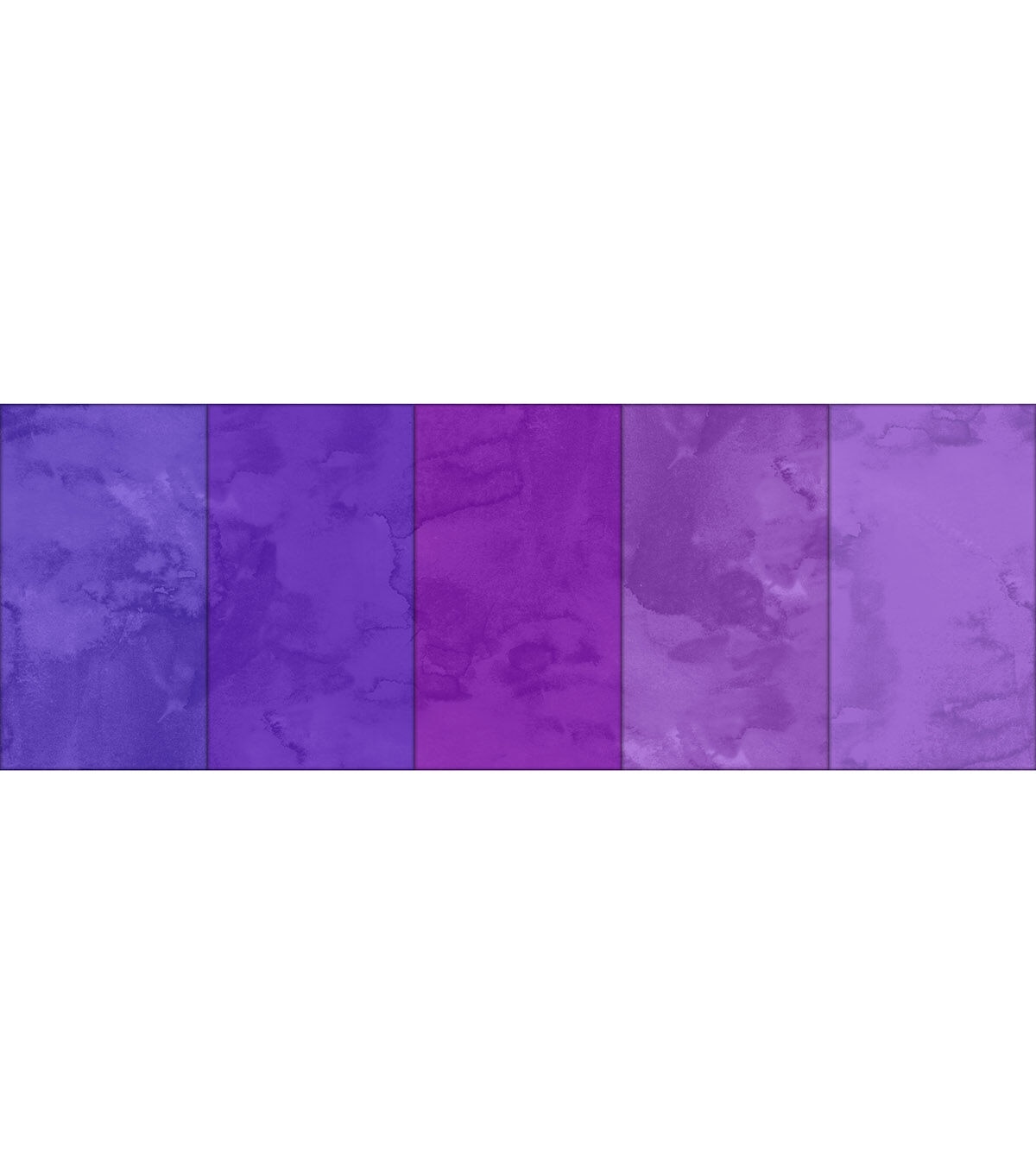 18 x 21 Purple Textured Cotton Fabric Quarters 5ct by Keepsake Calico - Image 2