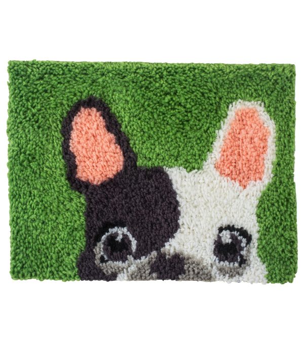 Wonderart Frenchie Latch Hook Kit 15 x 20 - Image 2
