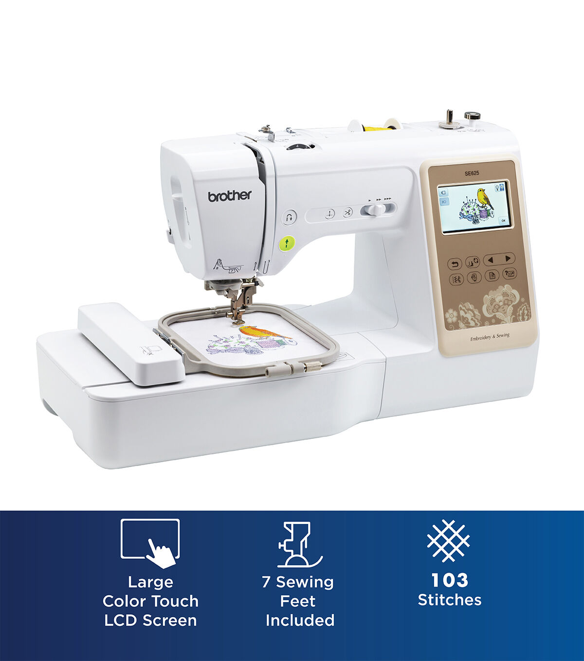 Brother SE625 Computerized Sewing and Embroidery Machine - Image 10
