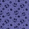 Nightmare Before Christmas Halloween Sketch Cotton Fabric