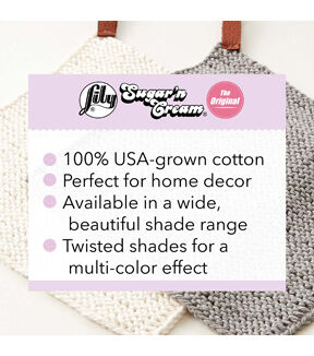 Lily Sugar n Cream Twists Super Size Worsted Cotton Yarn - Image 8