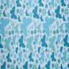 Butterflies on Teal Cotton Fabric by Quilter s Showcase
