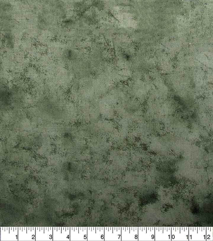 Olive Green Tonal Blender Quilt Cotton Fabric by Keepsake Calico - Image 2