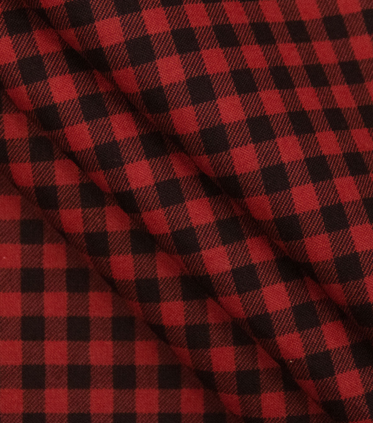 Red Buffalo Checkered Cotton Fabric by Keepsake Calico - Image 3