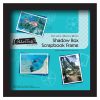 Collector s Museum 8 x 8 Black Shadow Bo x Scrapbook Frame