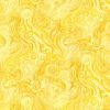 Yellow Bold Swirls Cotton Fabric by Keepsake Calico