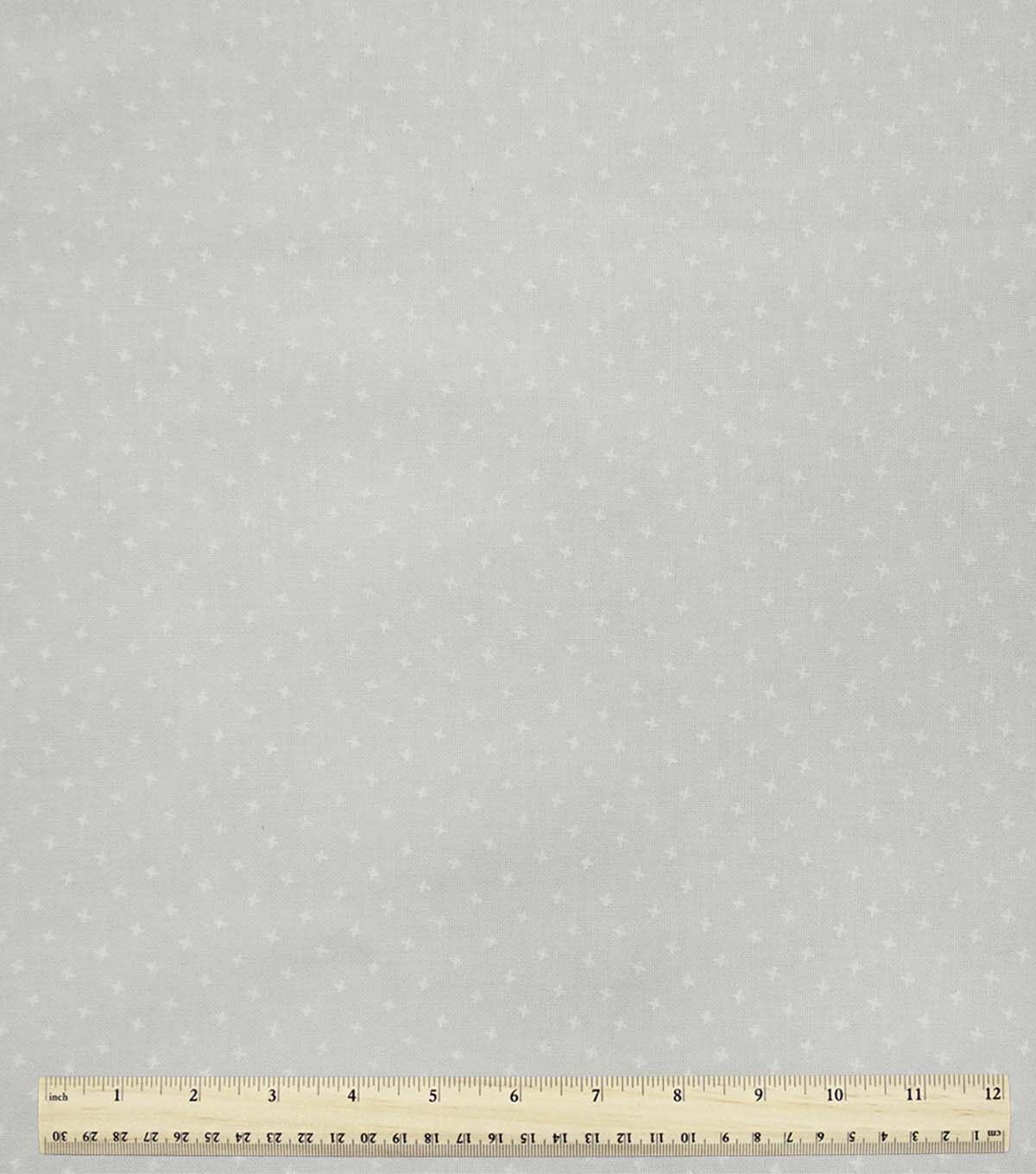 Geometric on White Cotton Fabric by Keepsake Calico - Image 2