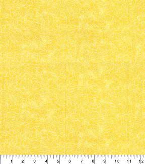 Fabric Traditions Yellow Floral Cotton Fabric by Keepsake Calico - Image 2