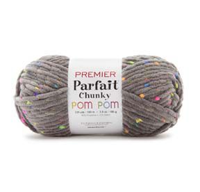 Premier Yarns Parfait Chunky Pom Pom 109yds Worsted Cotton Blend Yarn - Image 3