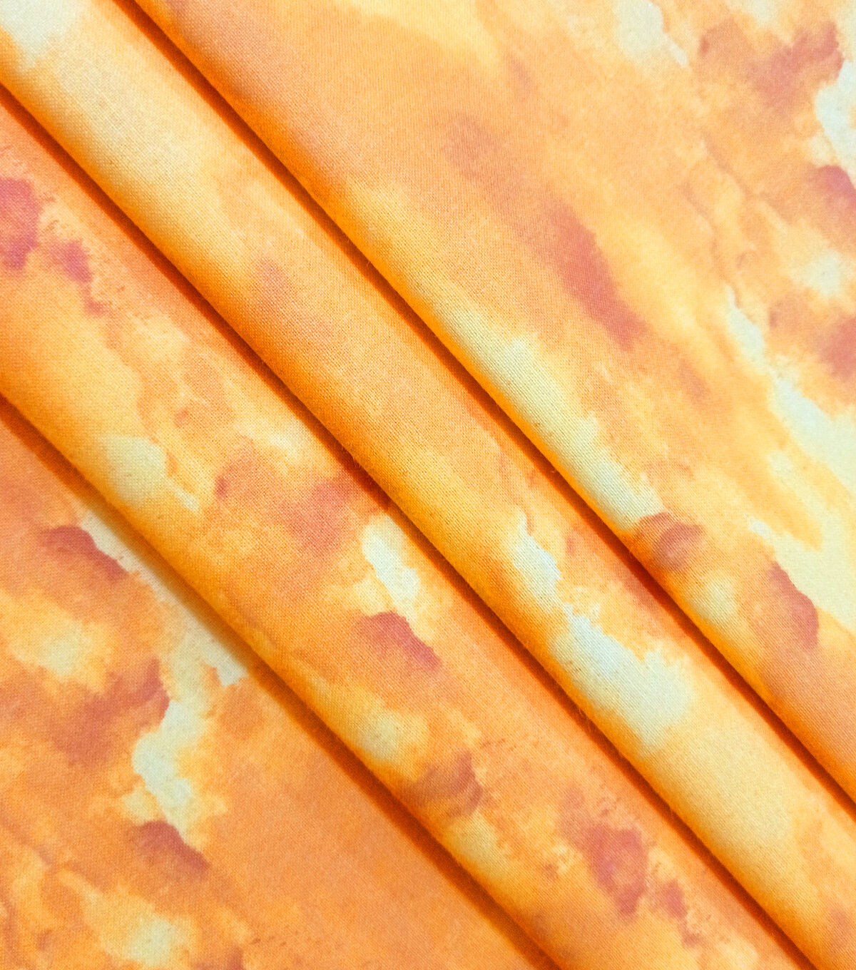 Apricot Watercolor Cotton Fabric by Keepsake Calico - Image 3