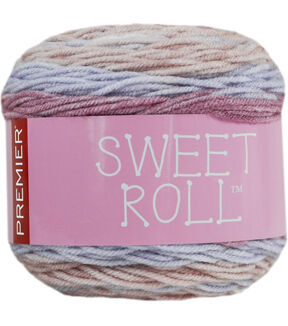 Premier Yarns Sweet Roll Frostie 245yds Worsted Acrylic Yarn