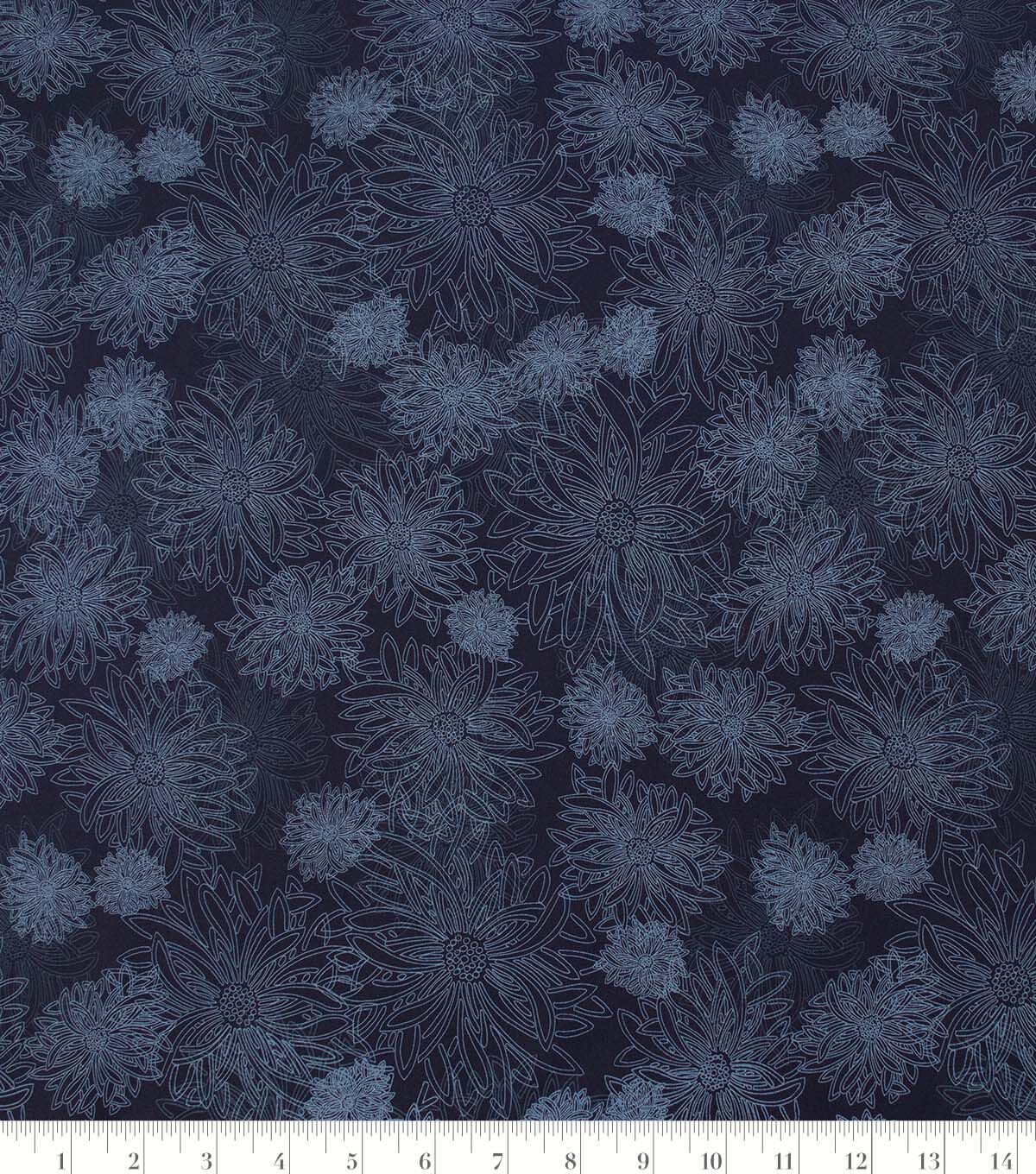 Art Gallery Fabrics Floral Elements Nocturne Cotton Fabric - Image 3
