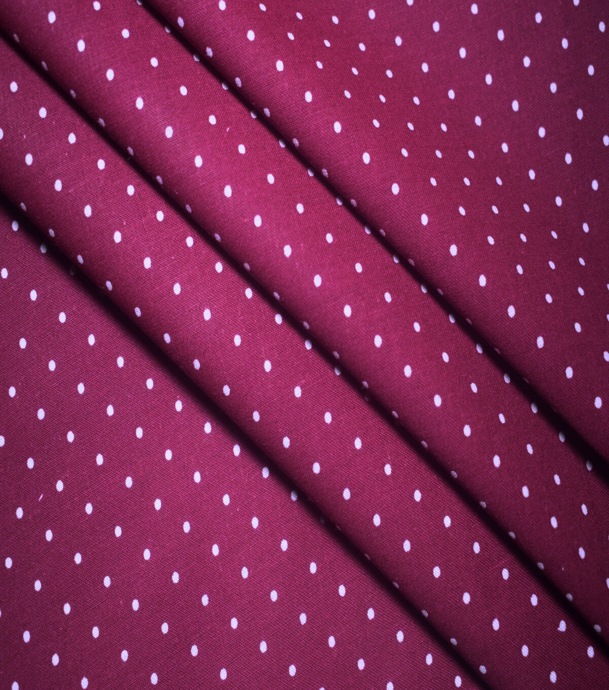 Pin Dots on Beet Red Quilt Cotton Fabric by Quilter s Showcase - Image 3