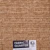 18 x 21 Tan Basket Weave Cotton Fabric Quarter 1pc by Keepsake Calico