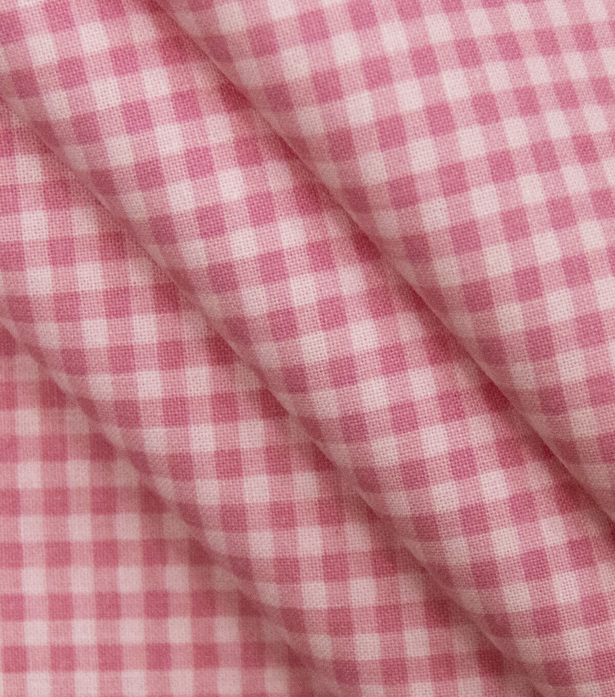 Gingham Tonal Pink Cotton Fabric by Keepsake Calico - Image 3