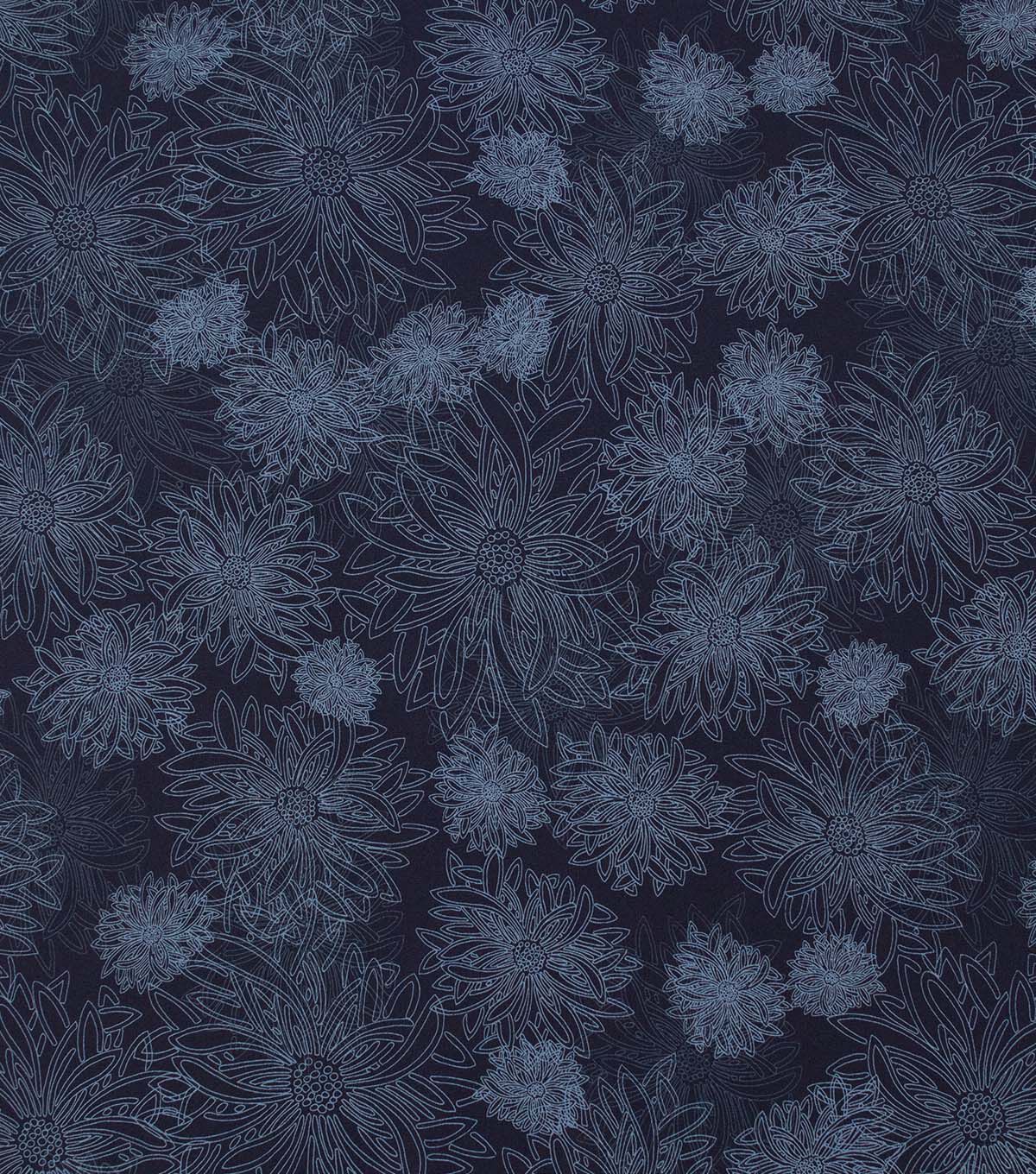 Art Gallery Fabrics Floral Elements Nocturne Cotton Fabric - Image 2