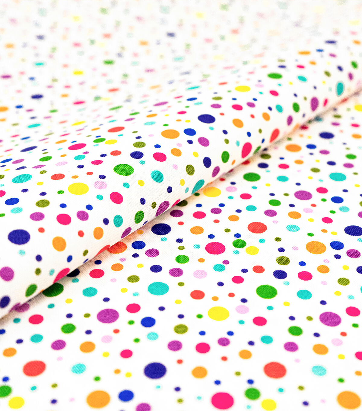 Singer Multicolor Dots Quilt Cotton Fabric - Image 2