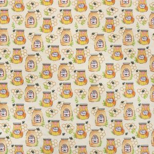 Honey Jars Super Snuggle Flannel Fabric